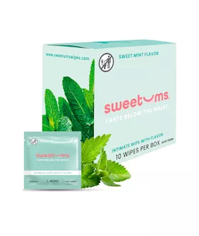 Sweetums Sweet Mint Flavoured Wipes