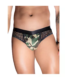Fishnet Army Underwear