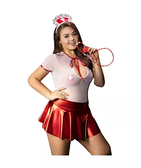 Queen Size Naughty Nurse Costume
