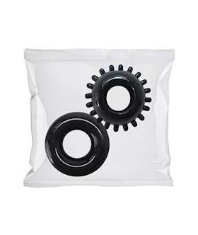 ROCK SOLID 2 Piece Cock Ring Set