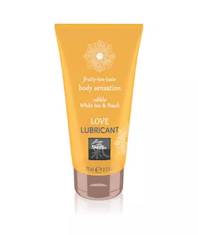 Shiatsu White Tea  Peach Flavoured Love Lubricant 75ml