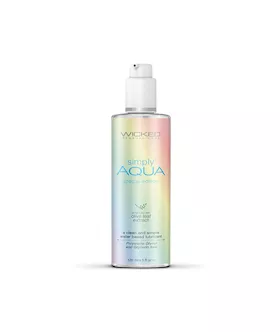 Wicked Simply Aqua Pride Water Based Lubricant 120ml