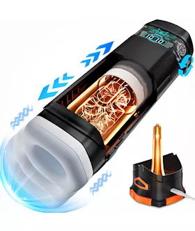 CyberSkin The Titan Thrusting  Vibrating Heating Auto Masturbator