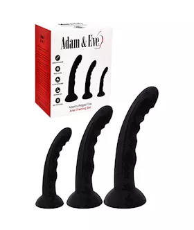 Adam  Eve Adams Ridged Trio Anal Training Kit
