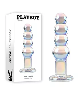 Playboy Pleasure Jewels Beads Glass Anal Beads