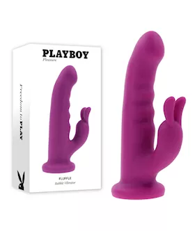 Playboy Pleasure Fluffle Rabbit Vibrator