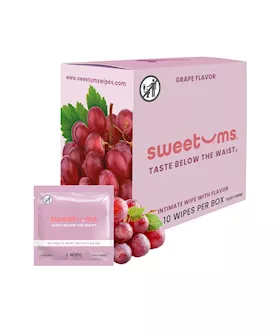 Sweetums Grape Flavoured Wipes