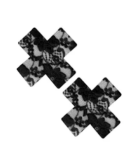 Black Lace X Factor Nipple Cover Pasties