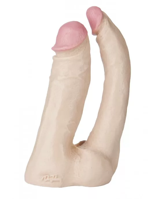 Natural Double Penetrator Vaculock Dildo