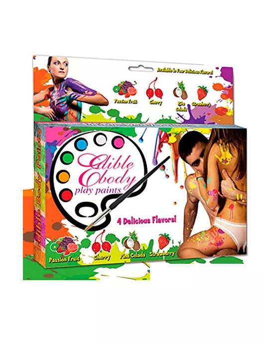 Edible Body Play Paints
