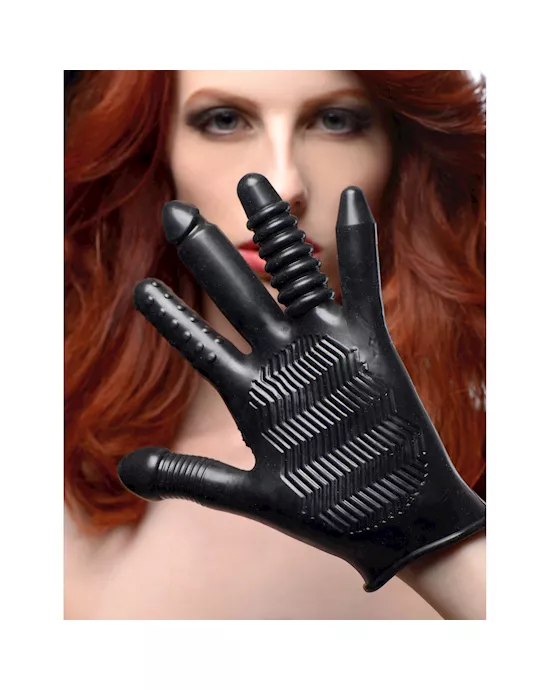 Pleasure Poker Textured Glove