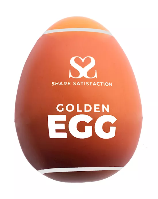 Share Satisfaction Masturbator Egg  Golden